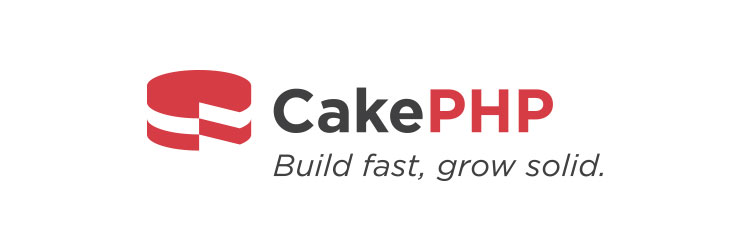 CakePHP Vertical Tagline Logo